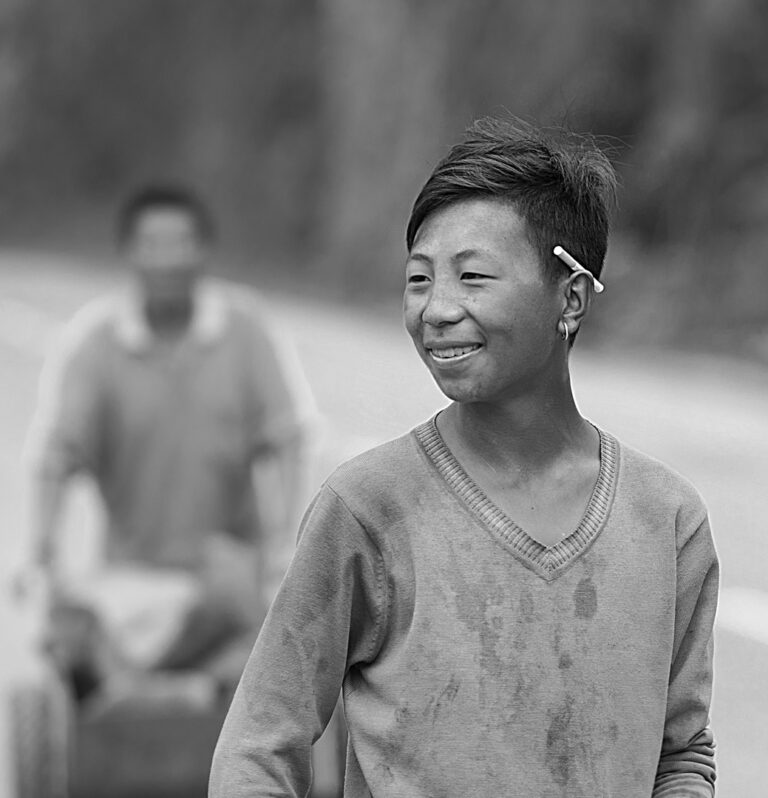 Potraits in Black and White - Young Workers